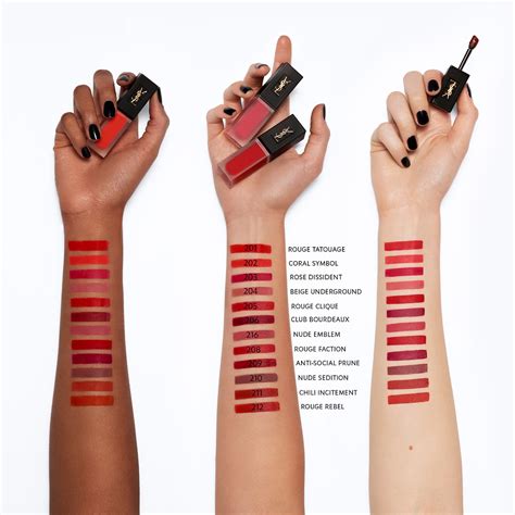 ysl tatouage couture matte stain liquid lipstick|YSL tatouage reddit.